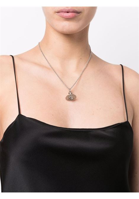 new tony orb pendant necklace woman platinum VIVIENNE WESTWOOD | 63020097-02P019-CNP019